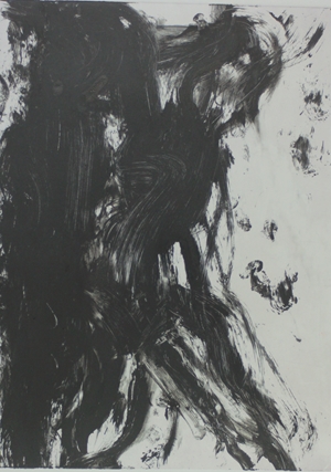 Monotypes - Black and White - 3